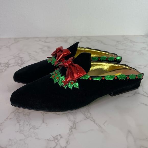 Roberto Gil Christmas Mules 7 - Picture 3 of 10